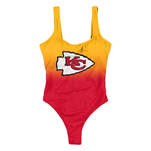 Kansas City Chiefs One-Piece Swim Suit - XX-Large Gametime Gradient