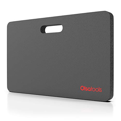 Olsa Tools Mechanics Kneeling Pad | Protection Knee Pads | Kneeling Work Mat | Under Car Mat | Creeper Pad | Work Pad | Foam Pad | 18" x 11" x 1"