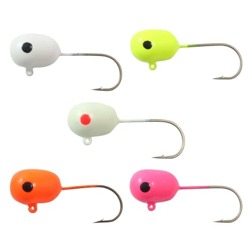 High-Ball Floater Jig - Assorted Colors, #2 Hook, 5 Count