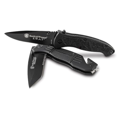 Smith & Wesson Benji 2.5in Folding Keychain Knife with Box - High Carbon Steel Blade