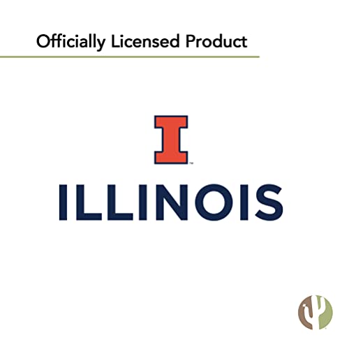 Desert Cactus Illinois Illini Sticker Decal T3-1 - Officially Licensed USA Made