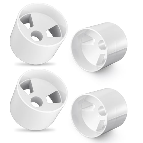 4 Pack Golf Hole Cups - Durable ABS Plastic Putting Green Cups, 4.25" Diameter