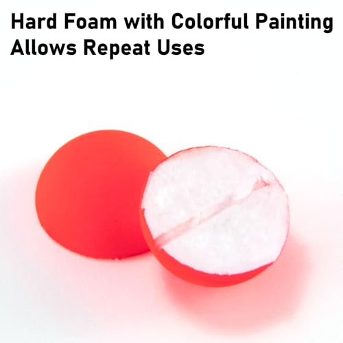 Fishing Rig Floats - 30 Pack Foam Floats 3/5" Green