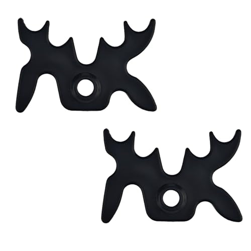Billiard Cue Bridge Head - 2 Pack Plastic Moosehead