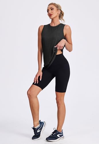 Lightweight Women's Workout Tank Top - Sleeveless Athletic Shirt for Yoga, Running, Tennis