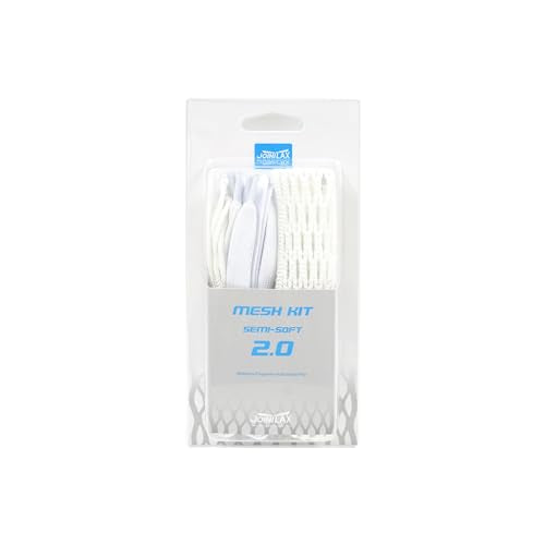 Jointlax Lacrosse Mesh and String Kit - Semi-Soft Complete Mesh Set