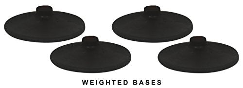 Soccer Corner Flags Training Set with Weighted Bases - Red