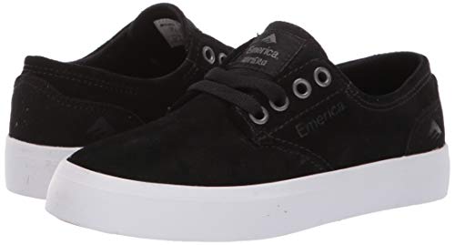 Emerica Romero Laced Youth Men's Skate Shoe Black/White/Gum - Durable, Comfortable, and Casual Sneakers