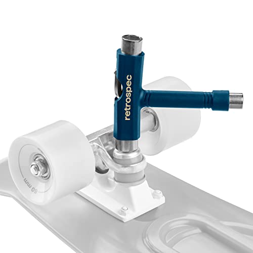 Portable Multi-Function Skate Tool - Navy - Allen Wrench & Screwdriver