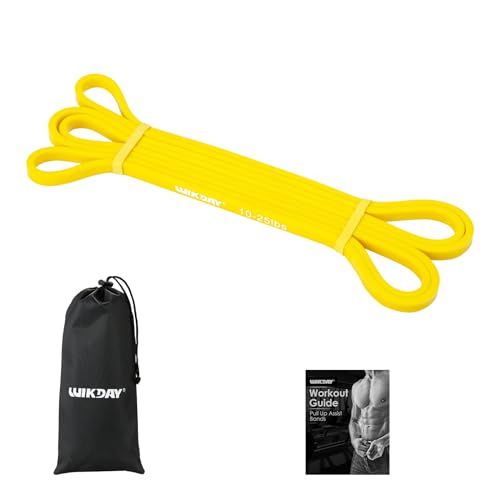 Resistance Bands for Workout and Physical Therapy - 10-25 lbs Yellow
