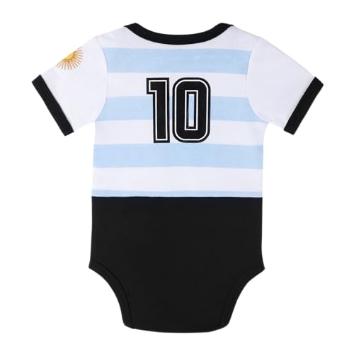 Soccer-Themed Baby Bodysuit 3-6 Months - Sporty Infant Onesie