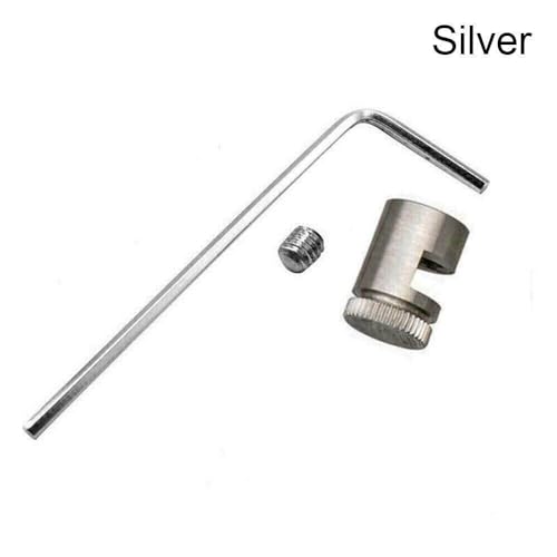 Universal Thumb Stud Knives Replacement for Buck 110 & Folding Knives - Silver, 8 Sets