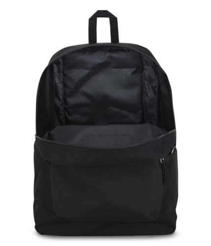Lightweight Durable Backpack with Organizer - Black