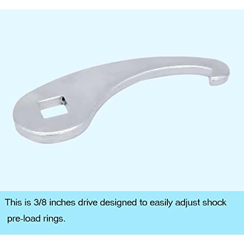 3/8" Drive Preload Spanner Wrench,Motorcycle Repair Tools,Suspension Shock Adjustment Tool for Can am Ryker