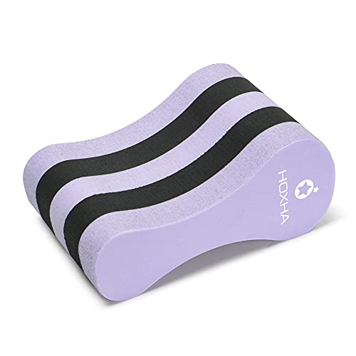 EVA Swimming Pull Buoy Leg Float - Purple & Black Training Aid