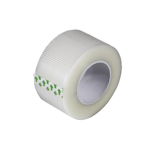 Clear Medical Tape 1 in x 10 yd - 6 Pack, Transparent Adhesive for Sensitive Skin