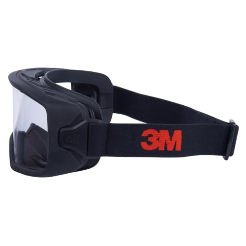 3M GoggleGear Protective Goggles 3000 Series Clear Anti-Fog Lens One Size