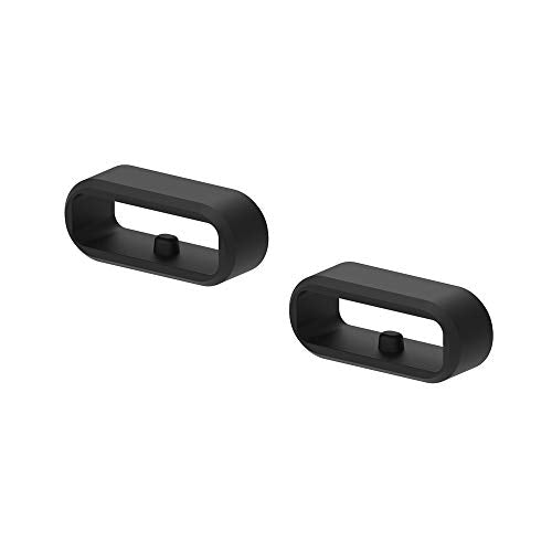 Silicone Band Holders for Amazfit Watches - 11 Pack (Black)