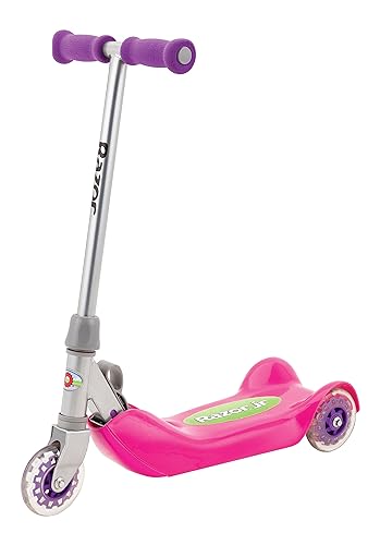 Razor Jr. Pink Folding Kiddie Kick Scooter - Frustration-Free Packaging