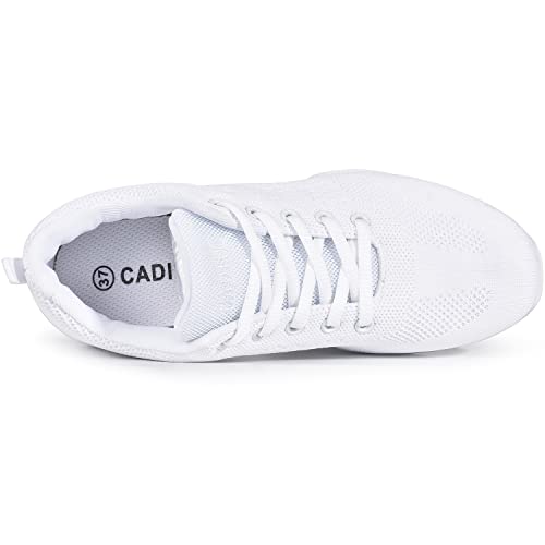 White Cheerleading Dance Shoes for Women - CADIDL