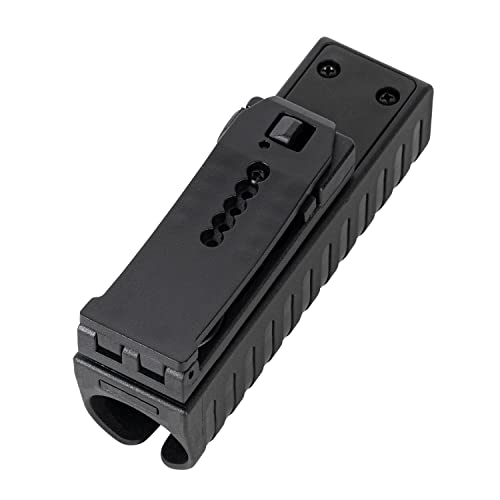 TACNEX Universal Baton Holder for 16-26 Inch Telescopic Baton with Rotatable Clip - Law Enforcement Duty Belt & MOLLE Compatible