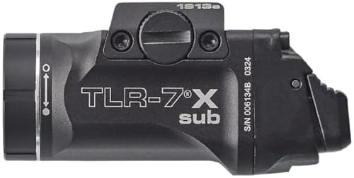 TLR-7 X Sub Gun Light for 1913 Railed Handguns - 550 Lumens