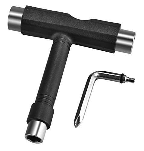 All-in-One Skateboard Tool with T-Type Allen Key and Phillips Wrench