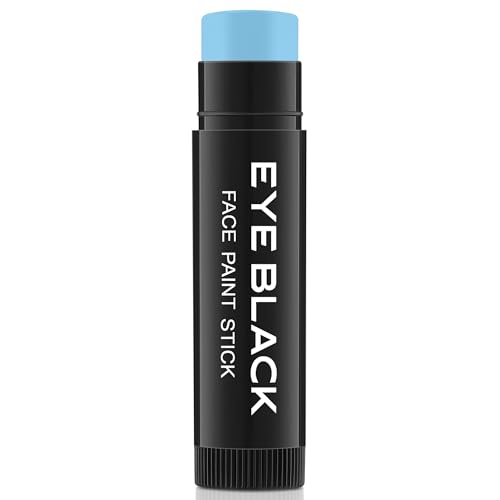 Anti-Glare Eye Black Stick for Sports - Light Blue Face Grease