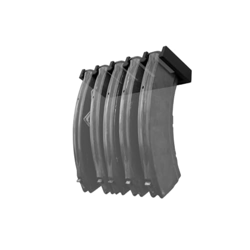AK Magazine Rack Wall Mount for 5.45/5.56/7.62-47/74 Magazines - 5 Capacity, American Made