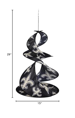 New Orleans Saints Wind Spinner Flag - 29" x 15" Outdoor Decor