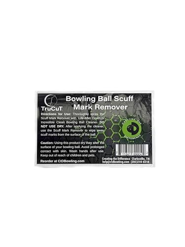 Bowling Ball Cleaner Kit - Strong Formula, Surface Rejuvenation & Performance Boost