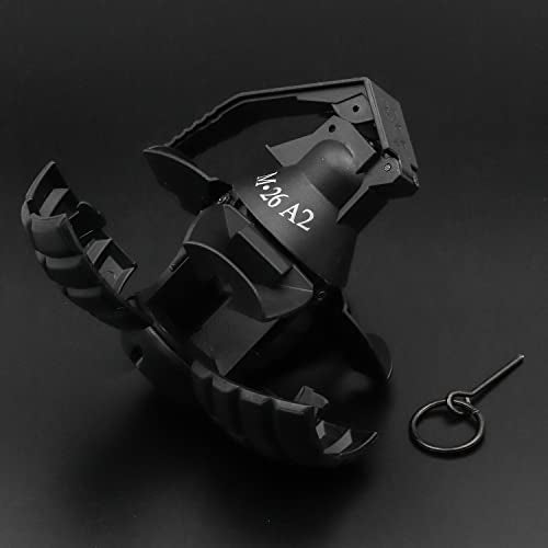 Spring Powered Toy Grenade for Tactical Battle Games - M26 Black & Green