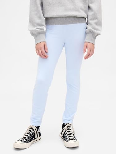 Girls' Jersey Legging Pants - Serene Blue - Small