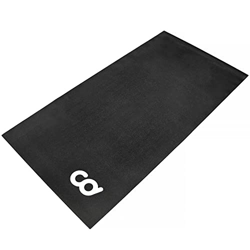 Indoor Exercise Bike Trainer Floor Mat - Soft 30" x 60"