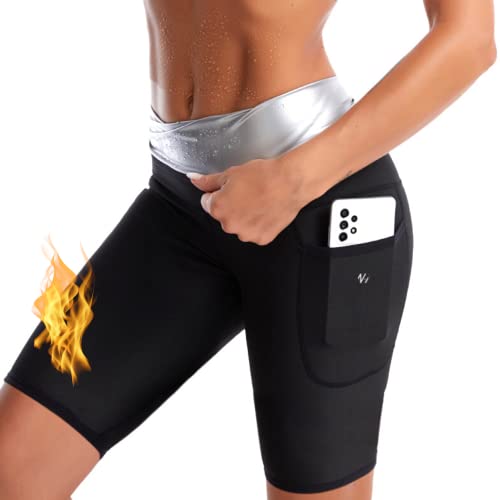 Nano Hertz Sauna Sweat Suit Shorts XX-Large Men Women Body Shaping Fitness Gear