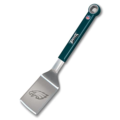 Stainless Steel BBQ Spatula with Bottle Opener for Tailgating
