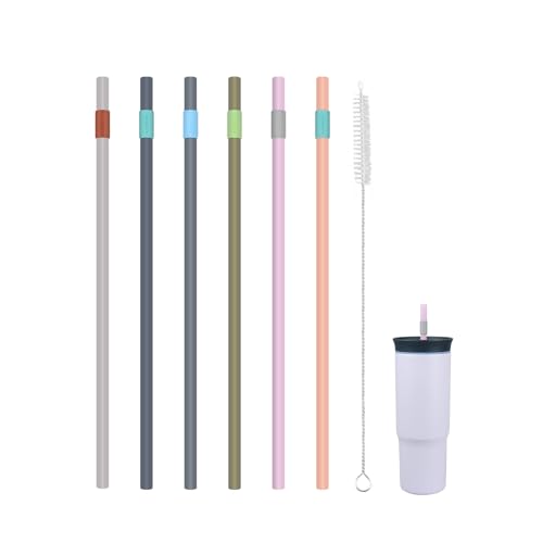 Replacement Straws for Owala 24oz Tumbler - Pack of 6 Colors