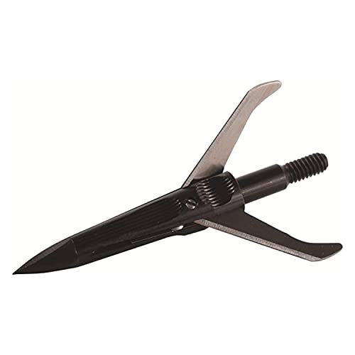 New Archery Products Spitfire 3-Blade Mechanical Broadhead 100 Grains, 3 Pack