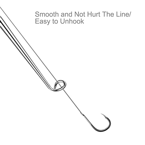 Fishing Hook Remover Tool - 4pcs Quick Release 7 Inch Device