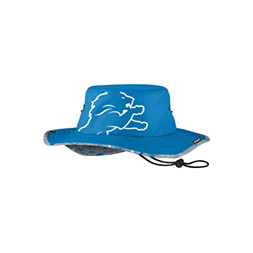 Detroit Lions Bucket Hat - Cropped Big Logo - One Size