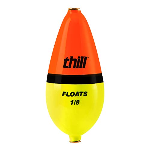 Wobble Slip Float - 1/8 oz. Orange/Yellow Aerodynamic Fishing Bobber