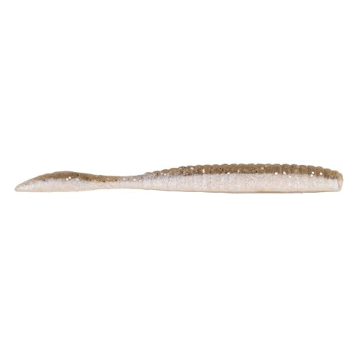 PowerBait MaxScent Flat Worm - Brown Back / 3.6"