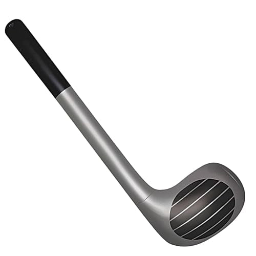 Inflatable Golf Club - 27 Inch Blow Up Golf Stick - Silver