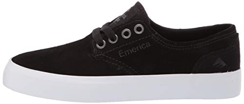 Emerica Romero Laced Youth Men's Skate Shoe Black/White/Gum - Durable, Comfortable, and Casual Sneakers