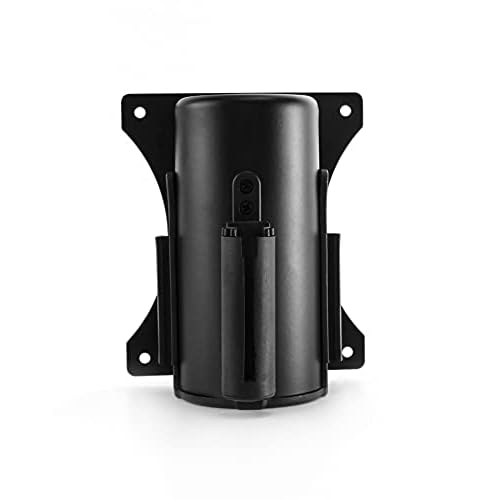 QWORK Wall Mounted Retractable Belt Barrier, 2 Pack Crowd Control Wall Barrier with 10' Belt for Retail Stores, Airports, Banks, School