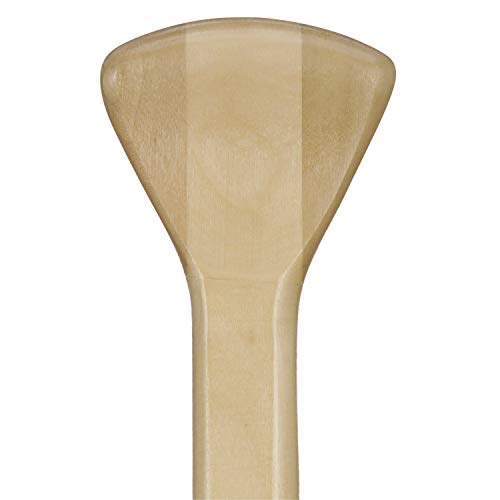 Wooden Canoe Paddle - Ergonomic Grip, 2.5 Feet, Premium Wood