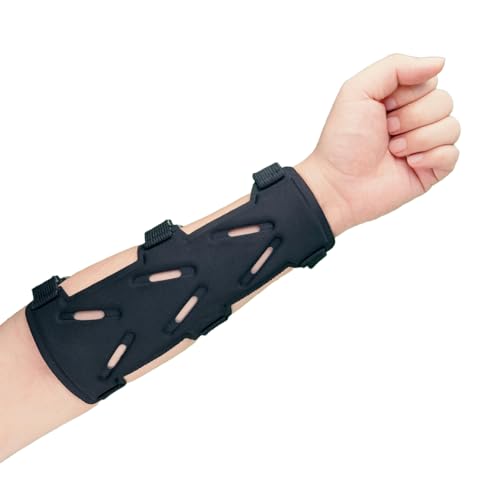 Adjustable Archery Arm Guard - Breathable Forearm Protector for Bow Hunting