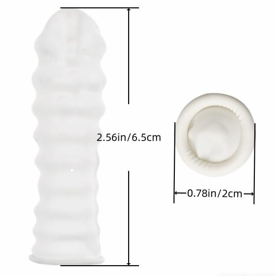 Disposable Latex Finger Cots - Medium Anti-Static Protectors, 150 Pcs - 100g