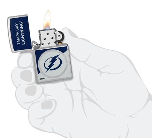 NHL Tampa Bay Lightning Chrome Pocket Lighter - Zippo 2024