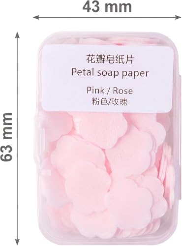300 Pcs Portable Hand Washing Soap Sheets - Travel Scented Soap Paper